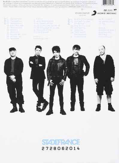 Indochine - Black City Concert - Stade de France 2014 Poster