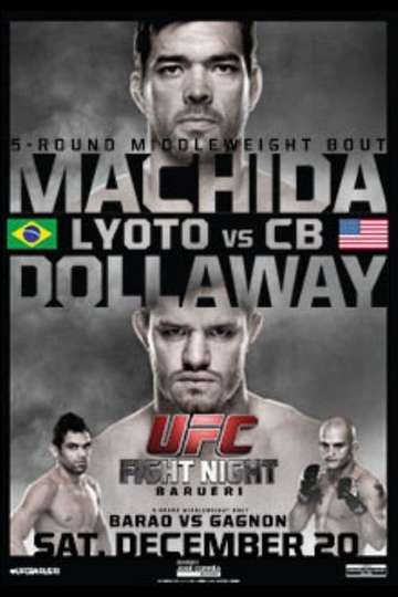 UFC Fight Night 58: Machida vs. Dollaway Poster