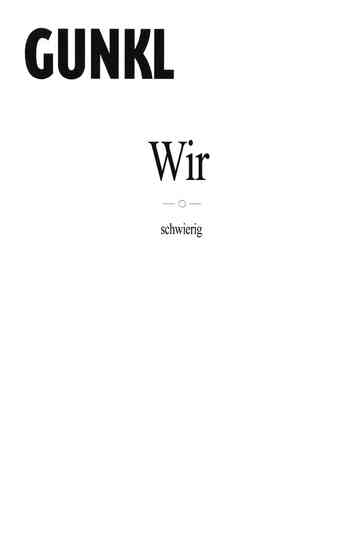 Gunkl  Wirschwierig