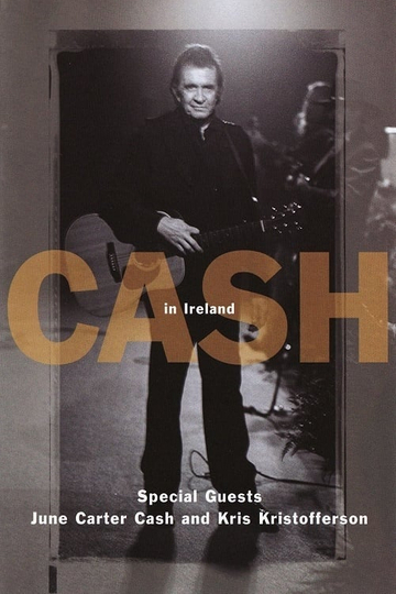 Johnny Cash In Ireland  1993 Poster