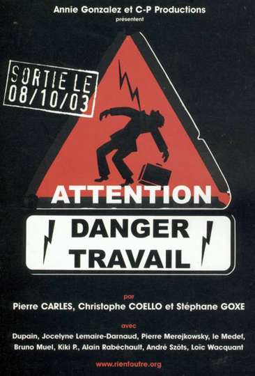 Attention danger travail Poster