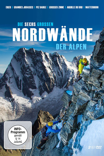 The Six Great North Faces of the Alps Poster