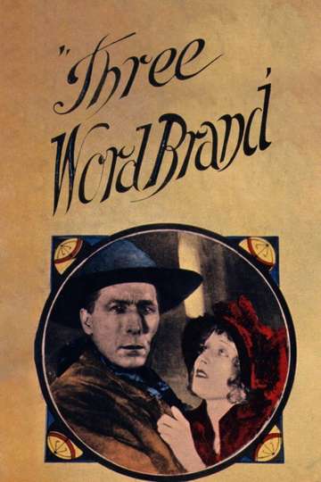 Three Word Brand Poster