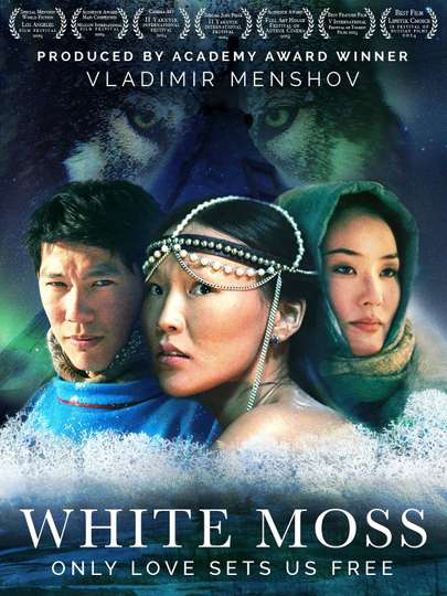 White Moss Poster