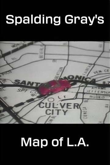 Spalding Gray's Map of L.A. Poster