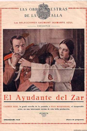 The Adjutant of the Czar Poster