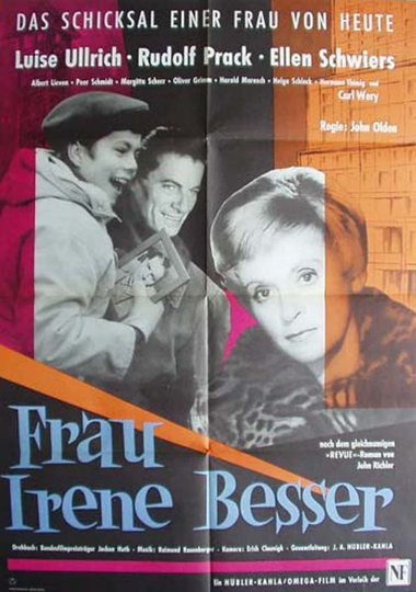 Frau Irene Besser Poster