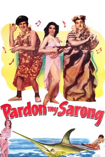 Pardon My Sarong Poster