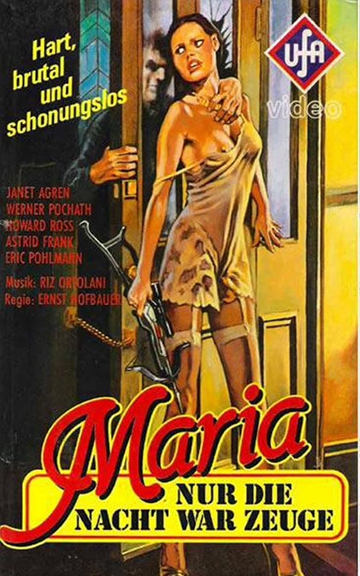 Maria - Nur die Nacht war Zeuge Poster