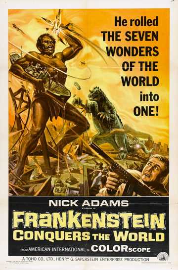 Frankenstein Conquers the World Poster