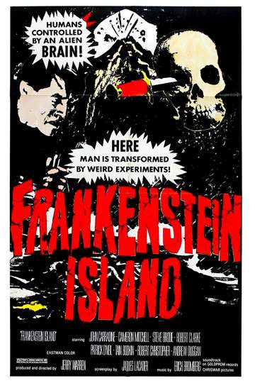 Frankenstein Island Poster
