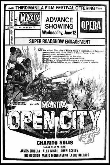 Manila Open City Poster