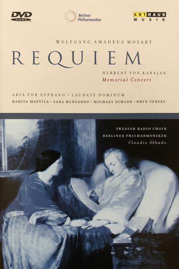 Mozart Requiem Karajan Memorial Concert Poster