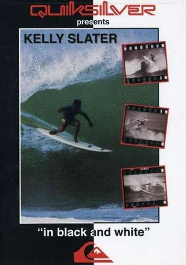 Kelly Slater in Black and White Poster
