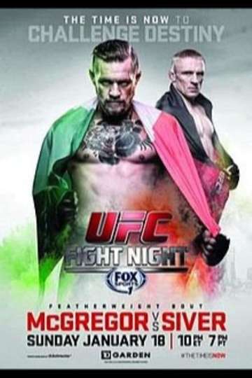 UFC Fight Night 59 McGregor vs Siver Poster
