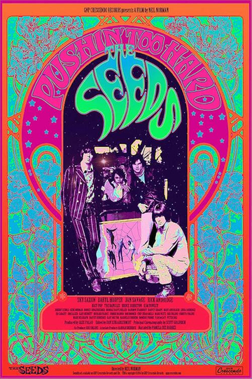 The Seeds: Pushin' Too Hard Poster