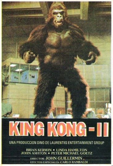 King Kong Lives Poster