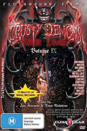 Crusty Demons Nine Lives Poster