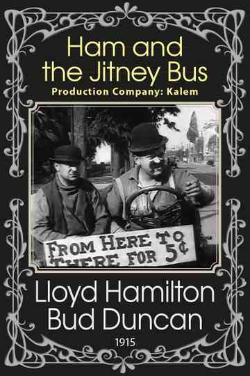 Ham and the Jitney Bus Poster