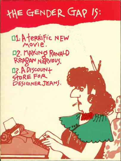 Women's Voices: The Gender Gap Poster