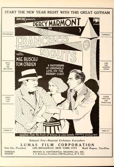 San Francisco Nights Poster