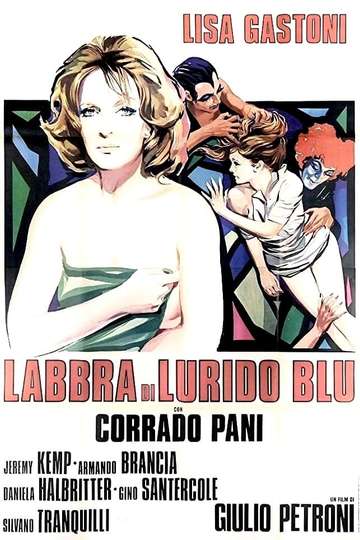 Lips of Lurid Blue Poster