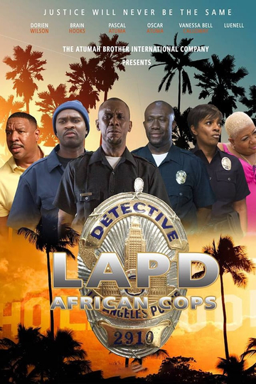 LAPD African Cops Poster