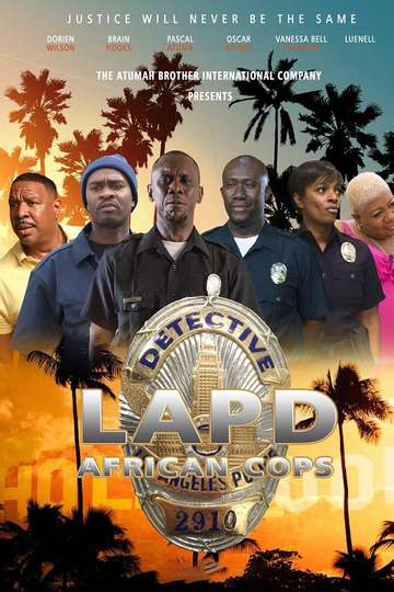 LAPD African Cops Poster