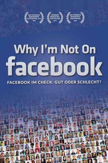 Why I'm Not on Facebook Poster