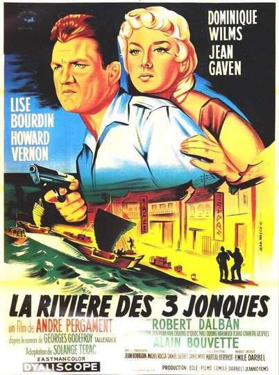 The River of Three Junks Poster