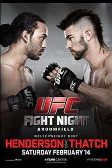 UFC Fight Night 60 Henderson vs Thatch Poster