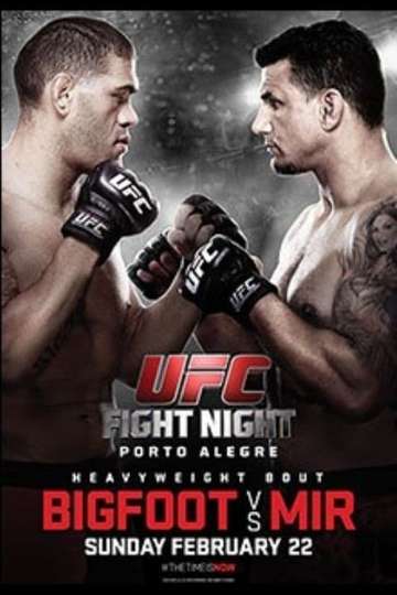 UFC Fight Night 61 Bigfoot vs Mir Poster