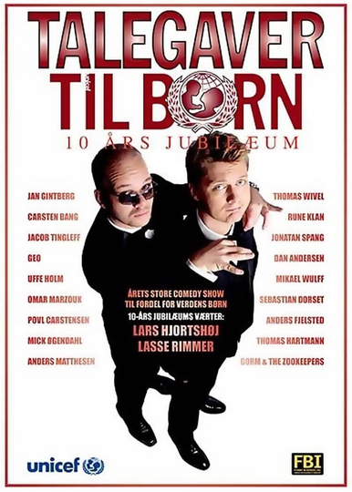 Talegaver Til Børn: 10 Års Jubilæum Poster