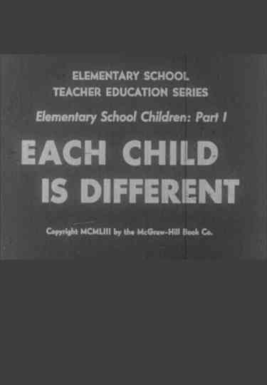 Each Child is Different Poster