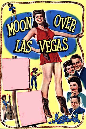 Moon Over Las Vegas Poster