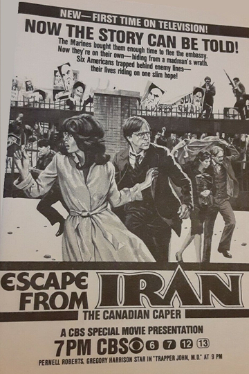 Escape From Iran: The Canadian Caper Poster