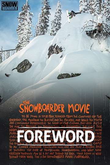 The Snowboarder Movie Foreword Poster