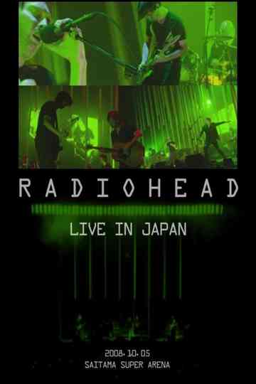 Radiohead | Live in Japan Poster