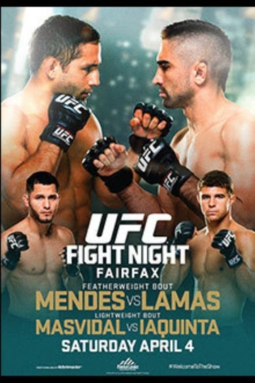 UFC Fight Night 63: Mendes vs. Lamas Poster