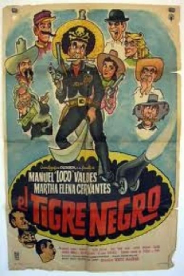 El Tigre Negro Poster