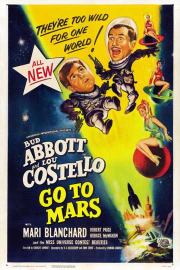 Abbott and Costello Go to Mars Poster