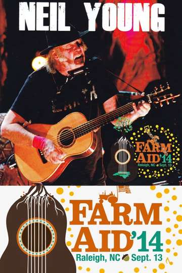 Neil Young  Live at Farm Aid 2014 Poster