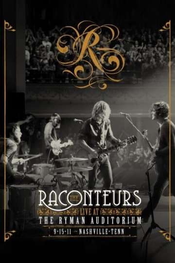 The Raconteurs  Live at the Ryman Auditorium Poster