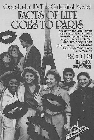 The Facts of Life Goes to Paris Poster