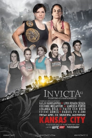 Invicta FC 12 Kankaanpaa vs Souza Poster