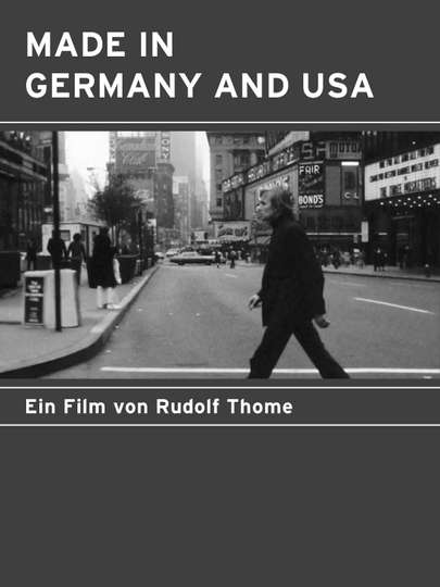 Made in Germany and USA Poster