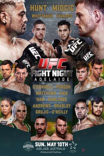 UFC Fight Night 65: Miocic vs. Hunt Poster