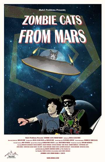 Zombie Cats from Mars Poster