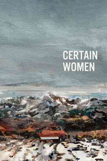 Certain Women poster