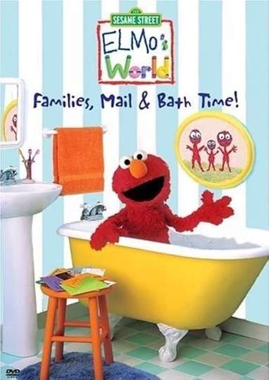 Sesame Street Elmos World Families Mail  Bath Time